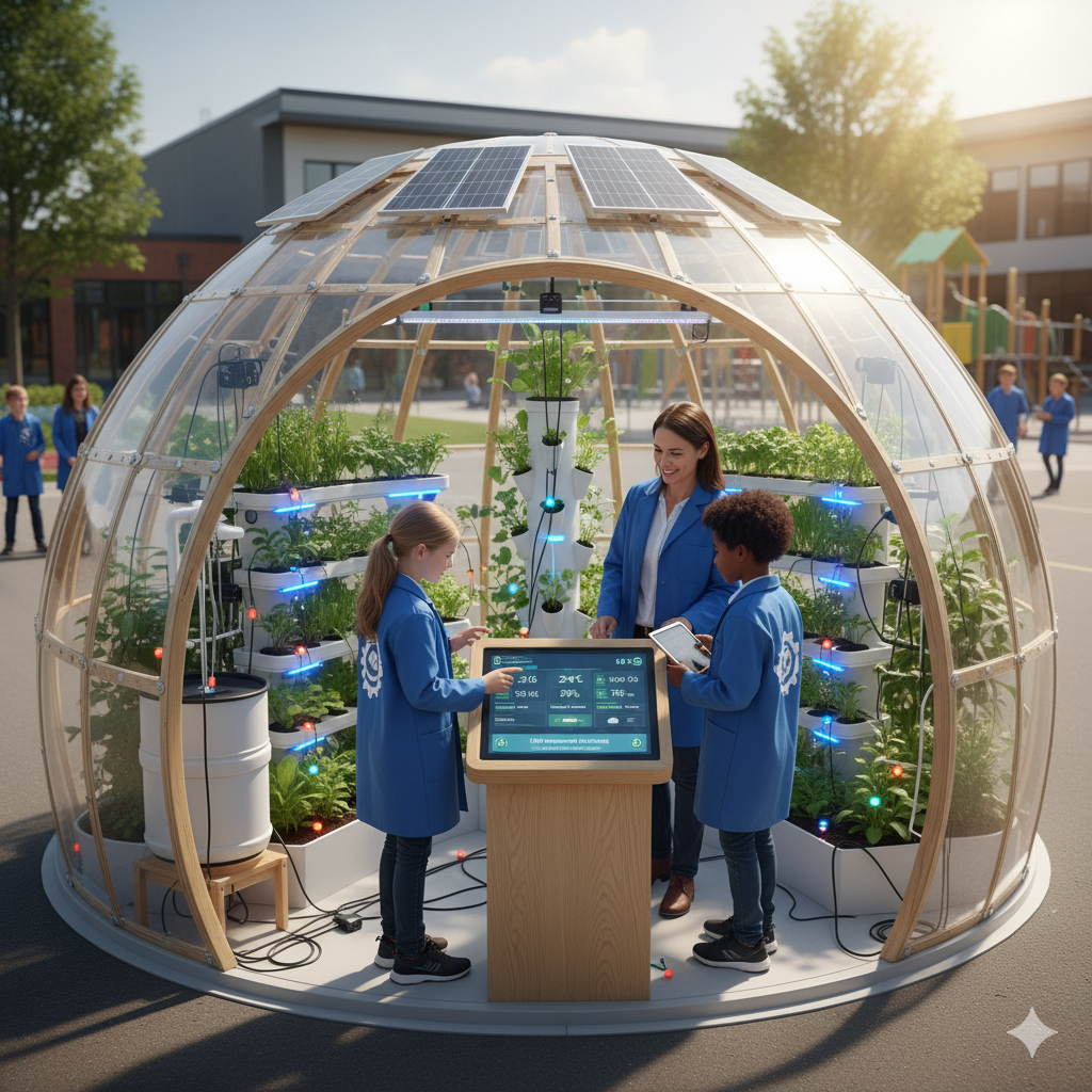 IoT Greenhouse for Schools